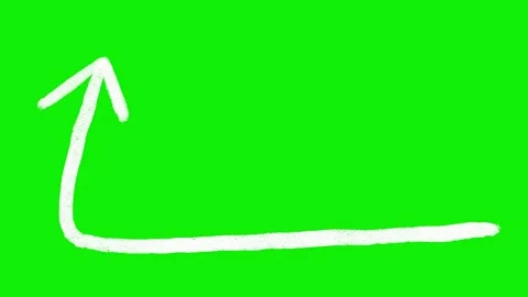 Hand-Drawn Animated Arrows Green Screen| Doodle Directional Elements Stock Footage 318317869