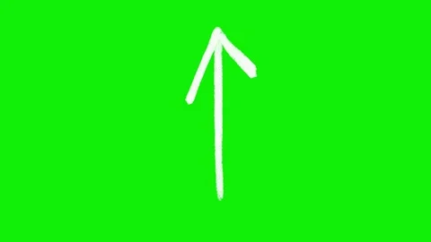 Hand-Drawn Animated Arrows Green Screen| Doodle Directional Elements Stock Footage 318317872