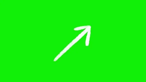 Hand-Drawn Animated Arrows Green Screen| Doodle Directional Elements Stock Footage 318317922