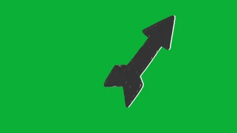 Hand Drawn Animated Arrows on Green Screen for Explainer Videos Stock Footage 329401064