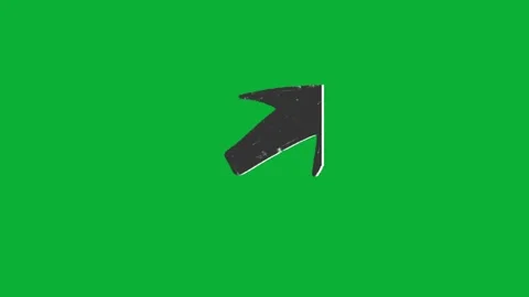Hand Drawn Animated Arrows on Green Screen for Explainer Videos Stock Footage 329401076