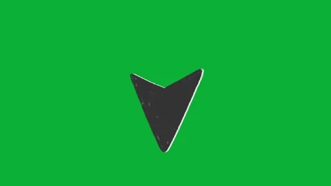 Hand Drawn Animated Arrows on Green Screen for Explainer Videos Stock Footage 329401078