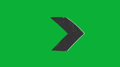 Hand Drawn Animated Arrows on Green Screen for Explainer Videos Stock Footage 329401080