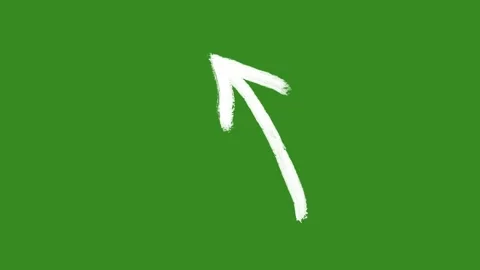 Hand Drawn Animated Arrows on Green Screen for Explainer Videos Stock Footage 329401099