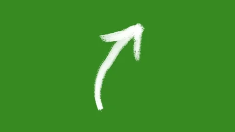 Hand Drawn Animated Arrows on Green Screen for Explainer Videos Stock Footage 329401102