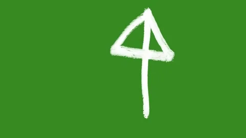 Hand Drawn Animated Arrows on Green Screen for Explainer Videos Stock Footage 329401103