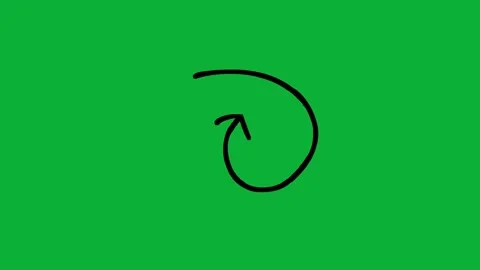 Hand-Drawn Animated Arrows Green Screen| Doodle Directional Elements Stock Footage 330467112