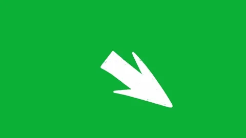 Hand-Drawn Animated Arrows Green Screen| Doodle Directional Elements Stock Footage 330467116