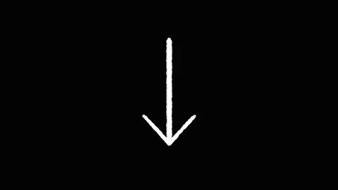 Hand drawn animated arrows indicating direction and flow. 4K Stock Footage 345426842