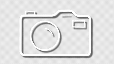 Hand drawn animated camera graphic with ... | Stock Video | Pond5
