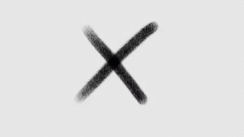 Hand drawn animated check marks. Video clip with alpha channel. Video stock 269376996