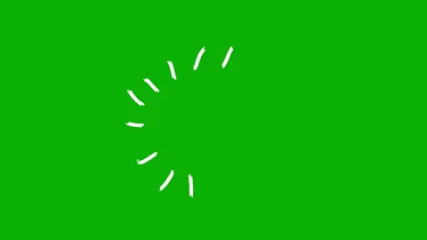 Hand-drawn animated doodle elements on a green screen background Stock Footage 341403710