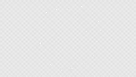 Hand drawn animated doodle of a heart explosion. Video clip with alpha channel. Stock Footage 281863083