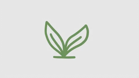 Hand drawn animated doodles of tree leaf, cloud, drop, wind turbine, sun, eco, r Stock Footage 303013468