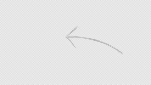 Hand drawn animated doodles visual effects: arrows, like, heart. Video clip with Stock Footage 308825520