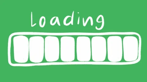 Hand-Drawn Animated Loading Bar and Progress Indicator on Green Screen | Doodle  Stock Footage 318317517