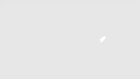 Hand drawn animated moving in a circle drops. Video clip with alpha channel. Stock Footage 310405571