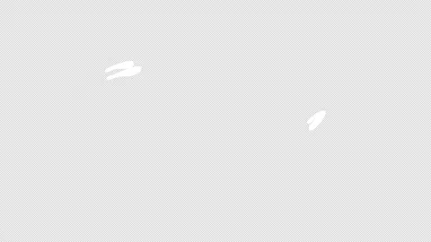 Hand drawn animated moving in a circle drops. Video clip with alpha channel. Stock Footage 310405591