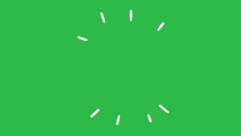 Hand-Drawn Animated Simple Shine Effect Element on Green Screen | Doodle Sparkle Stock Footage 339335233