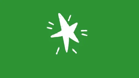 Hand-Drawn Animated Star Video | 2D Twinkle Sparkle Sketch Animation  Vídeo Stock 330536788