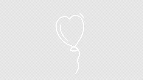 Hand drawn animation balloon doodle 库存影片 333985500