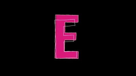 Hand Drawn Animation Text Motion Typography Stock Footage 263539751