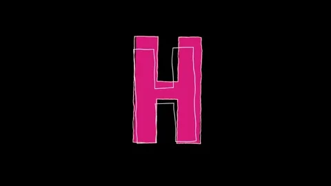 Hand Drawn Animation Text Motion Typography Stock Footage 263539771