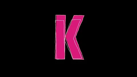 Hand Drawn Animation Text Motion Typography Stock Footage 263539787