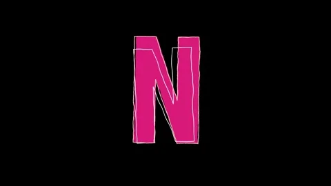 Hand Drawn Animation Text Motion Typography Stock Footage 263539791