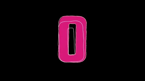 Hand Drawn Animation Text Motion Typography Stock Footage 263539800