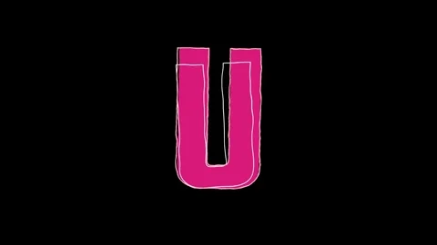 Hand Drawn Animation Text Motion Typography Stock Footage 263539822