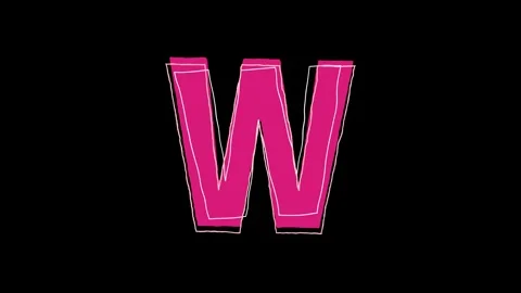 Hand Drawn Animation Text Motion Typography Stock Footage 263539829