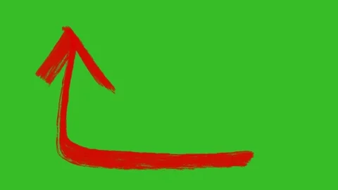 Hand Drawn Arrow Animation Green Screen – Direction FX 스톡 동영상 316959272