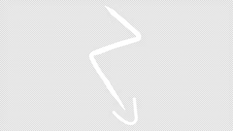 Hand drawn arrow Stock Footage 276698851