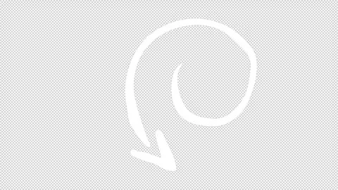 Hand drawn arrow Stock Footage 276698854