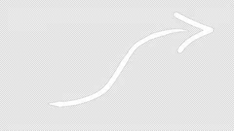 Hand drawn arrow Stock Footage 276698893