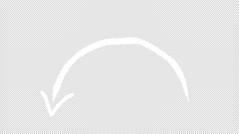 Hand drawn arrow Stock Footage 276698894