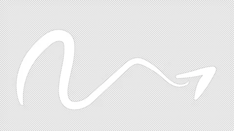 Hand drawn arrow Stock Footage 276698981