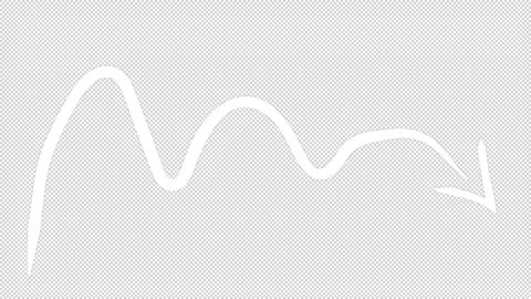 Hand drawn arrow Stock Footage 276698989