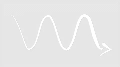 Hand drawn arrow Stock Footage 276699046