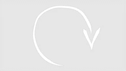 Hand drawn arrow Stock Footage 276699071