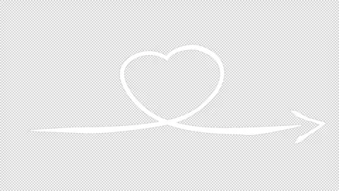 Hand drawn arrow Stock Footage 276699091