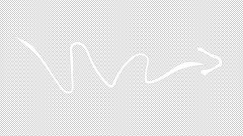 Hand drawn arrow Stock Footage 276699151