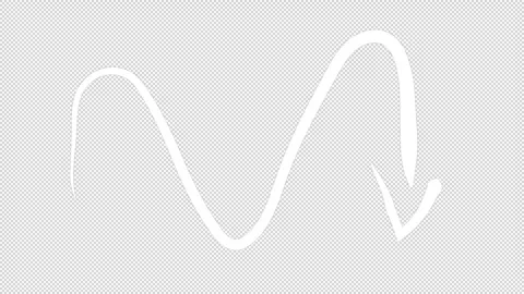 Hand drawn arrow Stock Footage 276699239