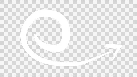 Hand drawn arrow Stock Footage 276699242