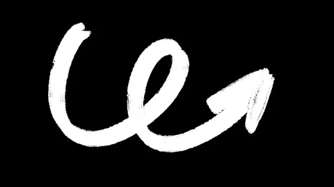 Hand drawn arrow graphic pack animation. Stock Footage 297141625