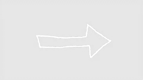 Hand-Drawn Arrows On Alpha Stock Footage 313951518