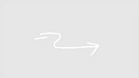 Hand-Drawn Arrows On Alpha Stock Footage 313951530