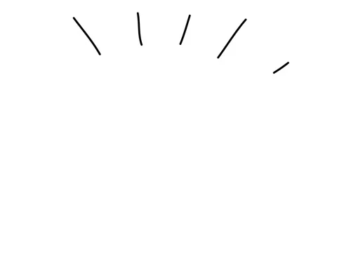 Hand drawn arrows animation, frame of doodled arrows pointing to the middle of a Video stock 170334677