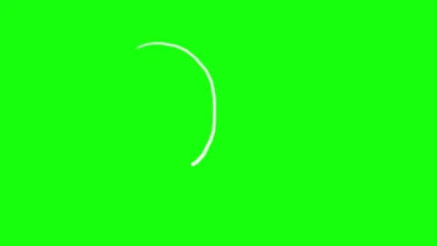 Hand drawn arrows animation in greenscreen Stock Footage 298120624